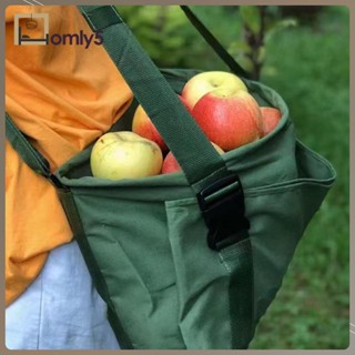 [Homyl5] กระเป๋าผ้าแคนวาส ขนาดใหญ่ ปรับได้ สําหรับใส่ผลไม้