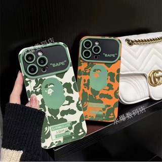เคสมือถือ แบบนิ่ม ลายพราง สําหรับ Apple 14 Pro Max Iphone 13 Pro 12 11 7p 9PG0