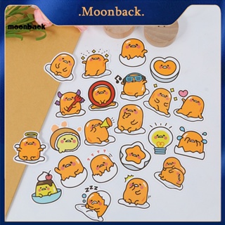 &lt;moonback&gt; สติกเกอร์ฉลาก ลายการ์ตูนไข่หัก ไม่สม่ําเสมอ สีโปร่งใส สําหรับติดตกแต่งหมวกกันน็อค รถมอเตอร์ไซค์ กีตาร์ 40 ชิ้น