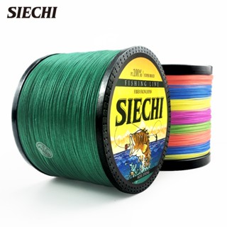 Siechi ใหม่ สายถักเปีย 300 500 1000 ม. 8 เส้น แข็งแรงมาก 20LB-88 LB สําหรับตกปลา