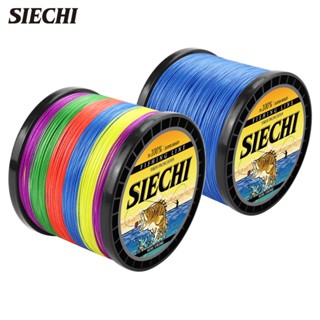 Siechi สายเอ็นตกปลา PE 100% แบบถัก แข็งแรงมาก ทนทาน 300 500 1000 ม. 8 เส้น