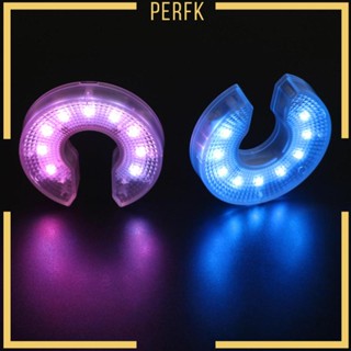 [Perfk] โคมไฟ LED เรืองแสงในที่มืด สีเขียว สําหรับฝึกตีกอล์ฟ เหมาะกับผู้ชาย ผู้หญิง