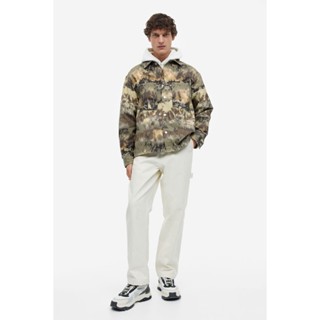 H&amp;M  Man Relaxed Fit Patterned shacket 1133597_1