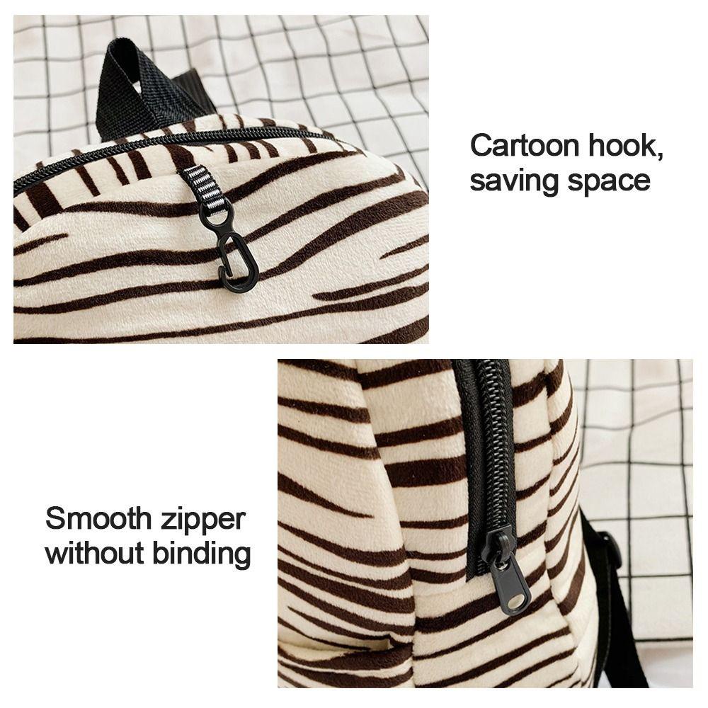 กระเป๋านักเรียนสำหรับเด็กผู้หญิง ออกแบบด้วยตุ๊กตาสัตว์ - รูปที่ 2