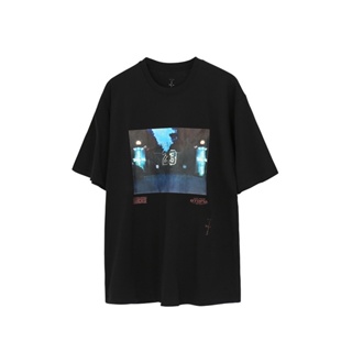 [S-5XL]Travis Scott Ts Single Limited No. 23 Gate เสื้อยืดลําลองสําหรับผู้ชายผู้หญิงแขนสั้นคอกลม