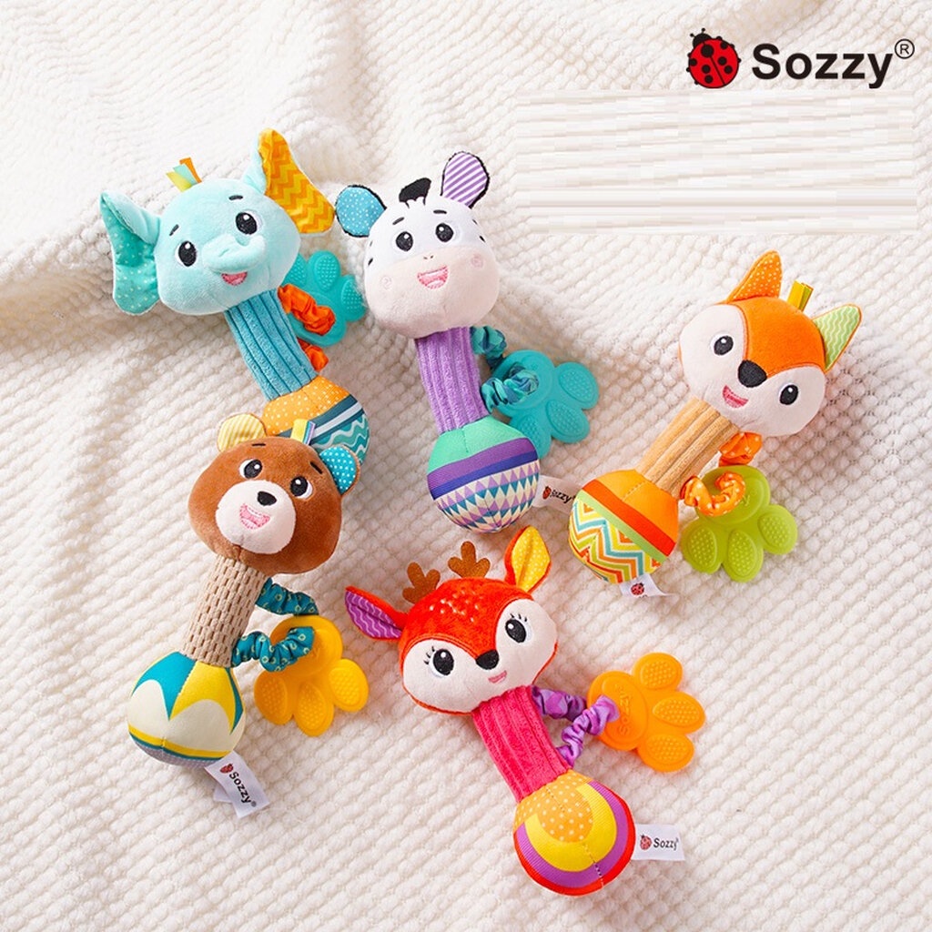 ตุ๊กตายางกัด ชู๊ตติ้ง Sozzy soothing