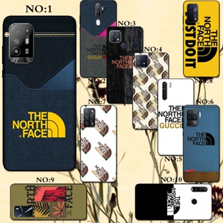 เคสโทรศัพท์มือถือซิลิโคน TPU กันกระแทก ลายโลโก้ The north face สําหรับ OPPO A54 A55 A53S A56 A59 A59S F1S 4G 5G