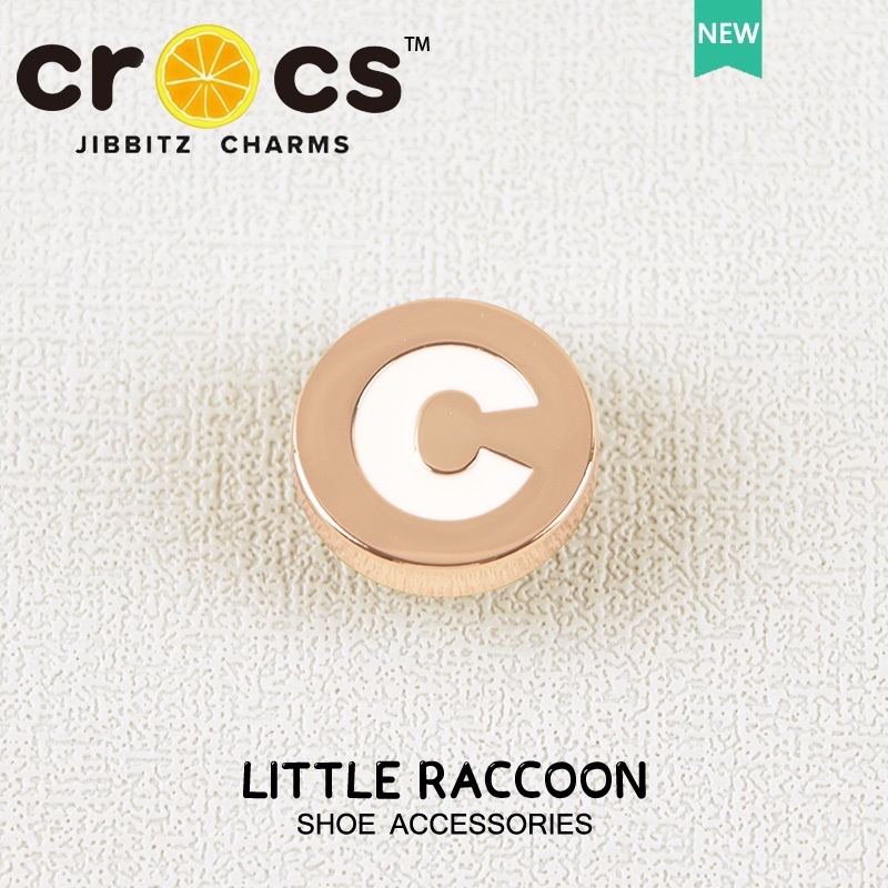 JIBBITZ Crocs charms ตัวติดรองเท้า ตัวอักษรA-Z ตัวติดรองเท้า Crocs
