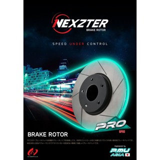 NEXZTER PRO SPEC จานเบรคหน้า TOYOTA VIGO (ยกสูง) ปี 04-07/ Fortuner ปี 04-07 ขนาดเดิม 297mm 6รู หนา23.5 1คู่ ซ้าย-ขวา