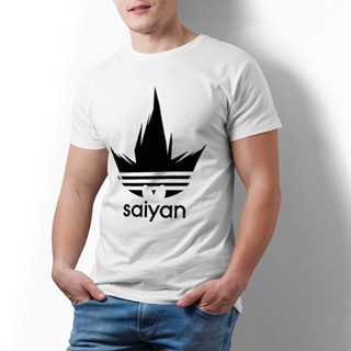 เสื้อยืดแขนสั้นเสื้อยืดเข้ารูป Bandai ดราก้อนบอล Saiyan สีดํา Goku เสื้อยืดผมแขนสั้นญี่ปุ่นเสื้อยืดน่ากลัวพิมพ์ 100 ผ้าฝ