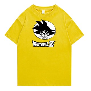 เสื้อยืดแขนสั้นอะนิเมะญี่ปุ่น Dragon Ball เสื้อยืดฮาราจูกุชายขนาดใหญ่แขนสั้นฝ้าย T เสื้อ Tops Mens การ์ตูน T เสื้อ Tees