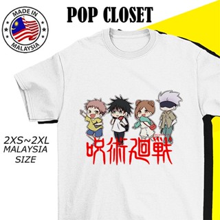 TSHIRT WOMEN MEN BAJU WANITA LELAKI JUJUTSU KAISEN MANGA JAPANESE T SHIRT MURAH PEREMPUAN COTTON T-SHIRT OVERSIZE C_03