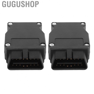 Gugushop Diagnostic Connector  OBD2 16 Pin Adapter Plug and Play Portable ABS Plastic  for F Series E Series Diagnostic Tool