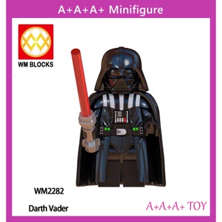 บล็อกตัวต่อ TV Movie Series WM2282 Darth Vader ขนาดเล็ก ของเล่นสําหรับเด็ก