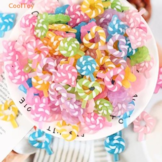 Cooltoy อมยิ้มเรซิ่นเรืองแสง DIY สําหรับบ้านตุ๊กตา 10 ชิ้น