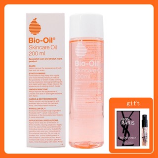 Bio Oil 200 ml ไบโอ-ออยล์ ไบโอออยล์ ออยสารพัดประโยชน์ ลบรอยแผลเป็น ผิวแตกลาย 200ml