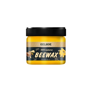 EELHOE Beewax Polish Honey Wax Protect Wood Furniture Cosmetic Maintenance Leather Care