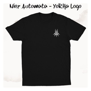 เสื้อยืด พิมพ์ลายโลโก้อนิเมะ Yorha Nier Automata K0145