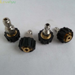 ⭐2023 ⭐1/4 3/8 inch Quick Connect Male to M22 14 15 mm Female Pressure Washer Adapter