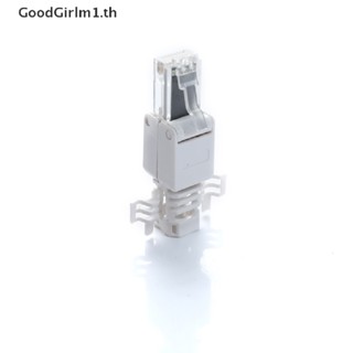 Goodgirlm1 ปลั๊กเชื่อมต่อสายอีเธอร์เน็ต CAT6 RJ45