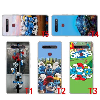 เคสโทรศัพท์มือถือแบบนิ่ม ใส ลาย smurfs x human reader 58VTY สําหรับ Infinix Hot 10St 10T X689C Note 7 X690 8 X692 X693 10 Pro X695