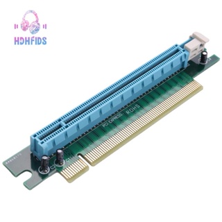 อะแดปเตอร์การ์ดไรเซอร์ Pci-E 16X 90 องศา Pci-E Pci-Express 16X