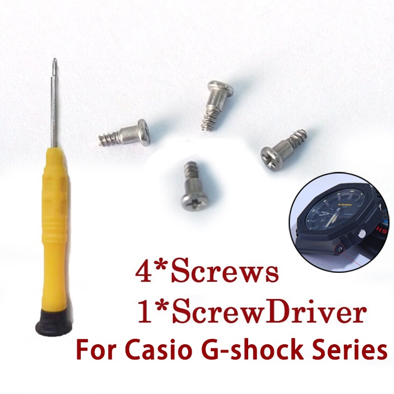 สกรูนาฬิกาข้อมือ สเตนเลส สําหรับ Casio DW-5600 DW-5030 GA-2100 G-Shock Series