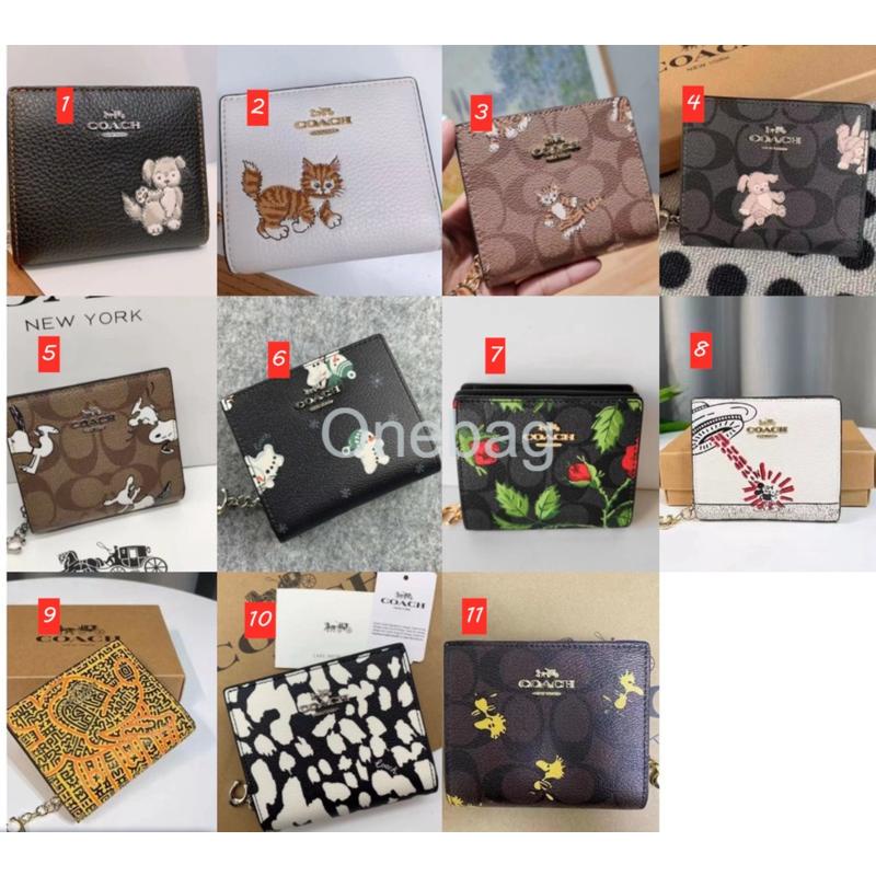 NEW* CC920 CC472 CC921 CC922 CC858 C7433 C7446 CC886 C4591 C4592 Snap Wallet Short Card Case Women F