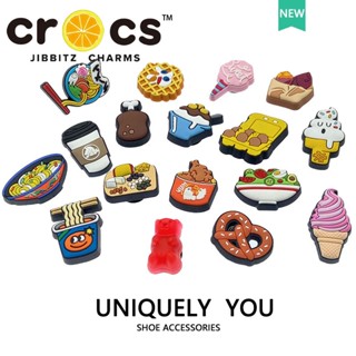 Jibbitz crocs cahrms ใหม่ จิ๊บบิทติดรองเท้า ลายดอกไม้ เครื่องประดับ 2023