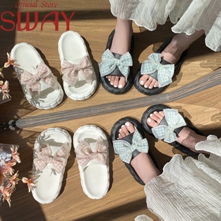 SWAY  รองเท้าแตะ ผู้หญิง เกาหลี แฟชัน รองเท้าแตะนุ่ม สำหรับใช้ในบ้าน  Stylish ทันสมัย fashion สวย B20H0ZU 36Z230909