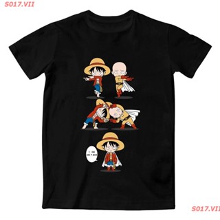 【hot sale】S017.VII 2022 One Piece Man Vs One Punch เสื้อยืดลําลองสําหรับผู้ชายผ้าฝ้ายแขนสั้นคอกลมพิมพ์ลาย Anime Awesome