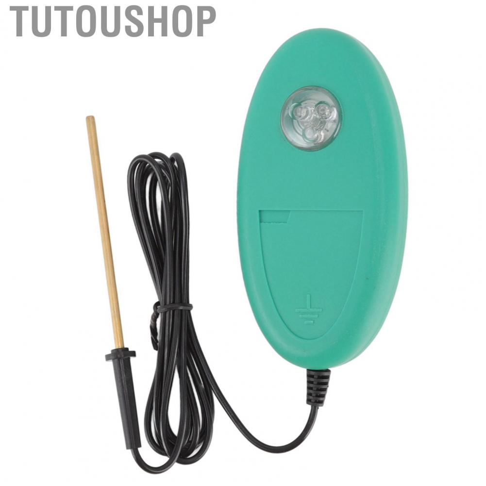 Tutoushop Fence Voltage Tester Portable Waterproof Electric Meter Fault Fi