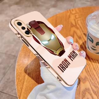 เคสโทรศัพท์มือถือ แบบนิ่ม ลายการ์ตูนมาร์เวล ขอบสี่เหลี่ยม หรูหรา สําหรับ Xiaomi Poco Pocophone F2 Pro Poco F3 F4 GT