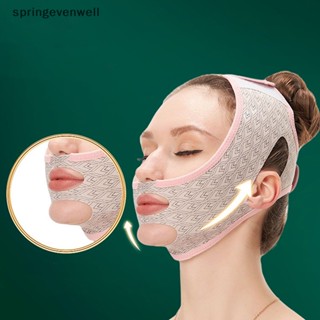 [springevenwell] สายรัดหน้า กระชับสัดส่วน V Line Mask Face Lifg Band Double Chin ลดเข็มขัด ใหม่ พร้อมส่ง