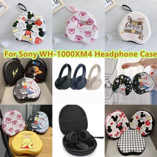 เคสหูฟัง มีซิป ลายการ์ตูน สําหรับ Sony WH-1000XM4 WH-1000XM4