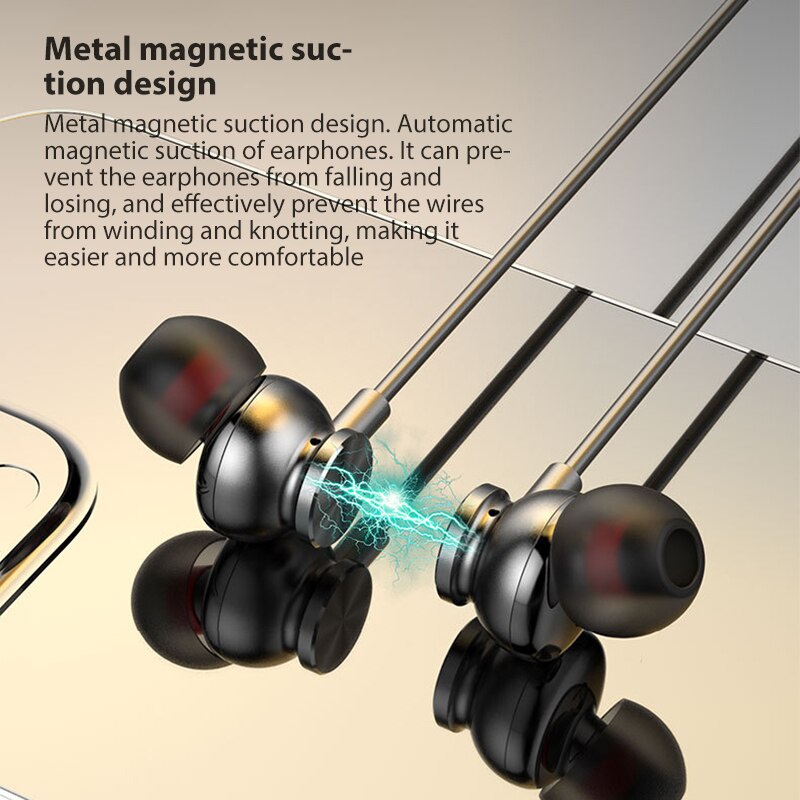 Jyc Original 100 ชั่วโมงความอดทนหูฟังบลูทูธ TFCard หูฟังไร้สายเบสพร้อมไมโครโฟนสเตอริโอหูฟังแบบคล้องคอชุดหูฟังกีฬา