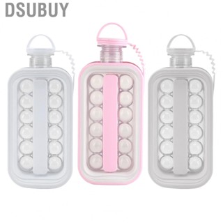 Dsubuy Foldable Ice Ball Maker Kettle Portable Silicone Plastic Ice Making Bottle Mol