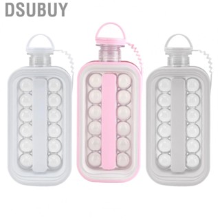 Dsubuy Foldable Ice Ball Maker Kettle Portable Silicone Plastic Ice Making Bottle Mol