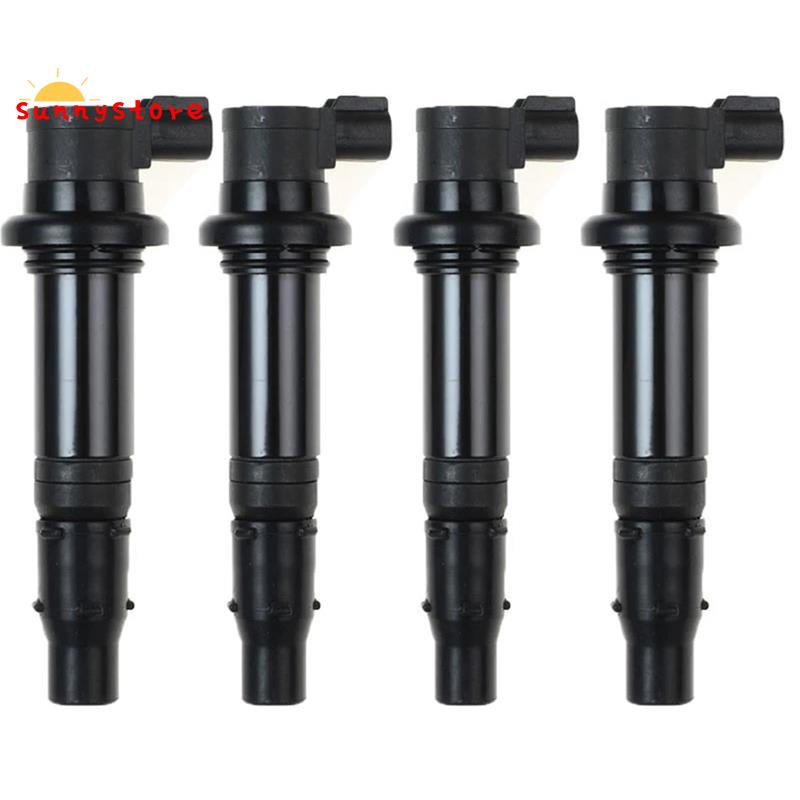 4 ชิ้นขดลวด F6T558 F6T560 สําหรับ Yamaha YZF R1 R6 R6S VMX V Max 2002-2017 5VY-82310-00-00 5VY823100