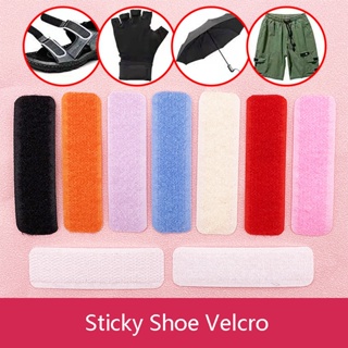 เทปกาวไนล่อน Velcro แบบพกพา อุปกรณ์เสริมสําหรับติดรองเท้า 20 คู่