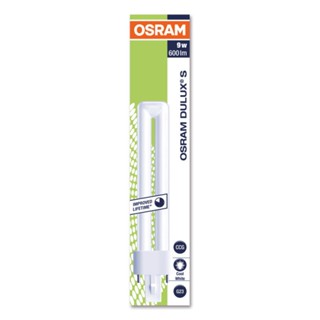 ชุดไฟ Osram หลอดตะเกียบ DULUX S 9W หลอดคอมแพคออสแรมขั้วเสียบ 2 เข็ม