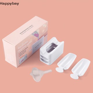 &lt;Happybay&gt; กล่องรีไซเคิลผงกลิตเตอร์ เลื่อมแวววาว สําหรับตกแต่งเล็บ