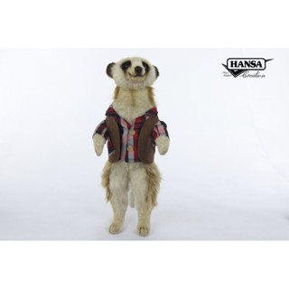 7878 ตุ๊กตาเมียร์แคท 33 ซม. Meerkat Female Meerkat Male Hansa Creation