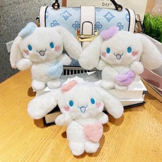 พวงกุญแจ จี้ตุ๊กตาการ์ตูน Cinnamoroll Kawaii Sanrio ของเล่นสําหรับเด็ก