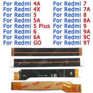 เมนบอร์ดเชื่อมต่อสายเคเบิลอ่อน แบบเปลี่ยน สําหรับ Xiaomi Redmi 4A 4X 5 Plus 5A 6 6A 7 7A 8 8A 9 9A 9C 9T GO