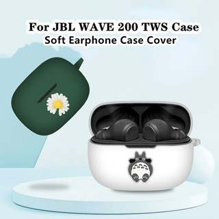 เคสหูฟัง แบบนิ่ม ลายการ์ตูน สําหรับ JBL WAVE 200 TWS JBL WAVE 200 TWS