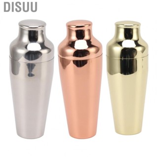 Disuu Cocktail Shaker 304 Stainless Steel French Style Bartender for Mixed  Margarita Mixer