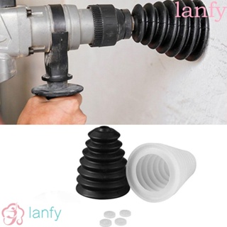 Lanfy ฝาครอบดอกสว่านไฟฟ้า แบบยาง กันฝุ่น ล้างทําความสะอาดได้