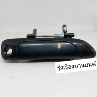 หลานหลวงยานยนต์ S.PRY มือเปิดนอก ประตูคนขับ HONDA CIVIC DIMENSION ปี 01-05 ( พลาสติกสีดำ ) A272R อะไหล่รถยนต์