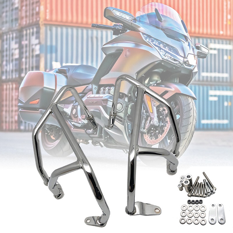 สําหรับhonda Gold Wing 1800 Goldwing GL1800 F6C 2018 2019 2020 รถจักรยานยนต์Crash Barเครื่องยนต์ถังG